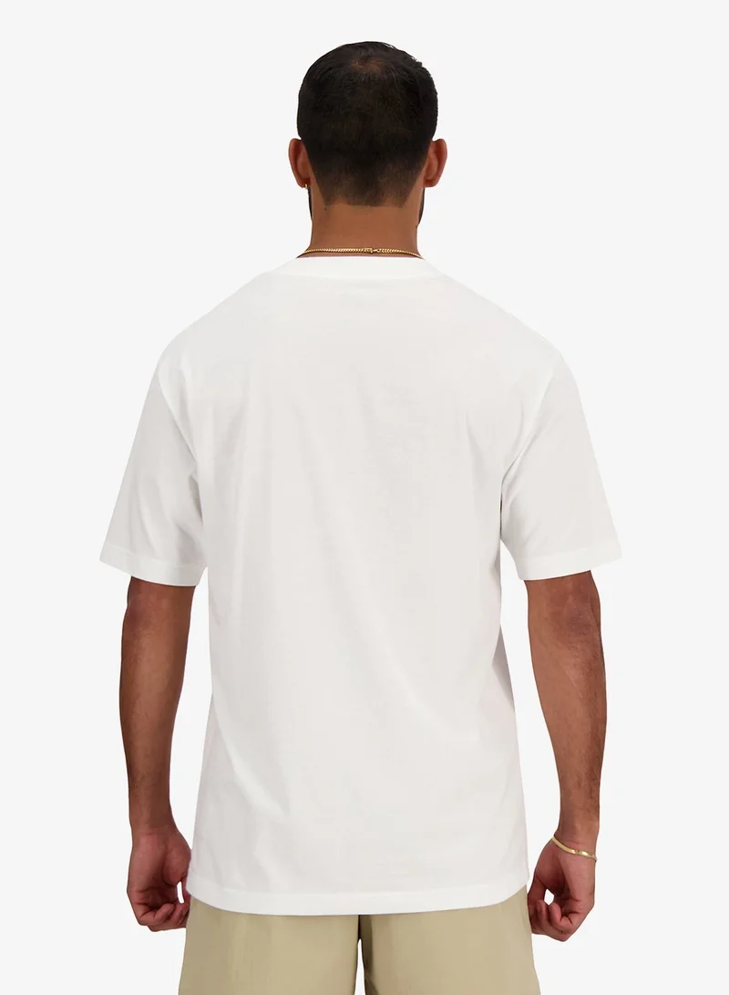 نيو بالانس تيشيرت أساسي من القطن